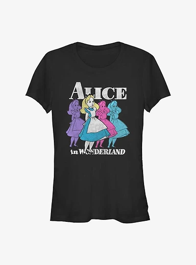 Disney Alice in Wonderland Trippy Alice Girls T-Shirt