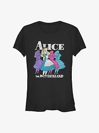 Disney Alice in Wonderland Trippy Alice Girls T-Shirt