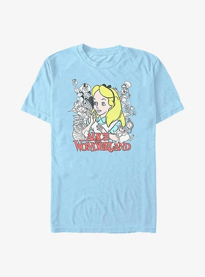 Disney Alice Wonderland Group T-Shirt