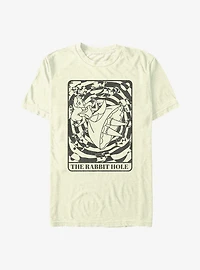 Disney Alice Wonderland The Rabbit Hole Card T-Shirt
