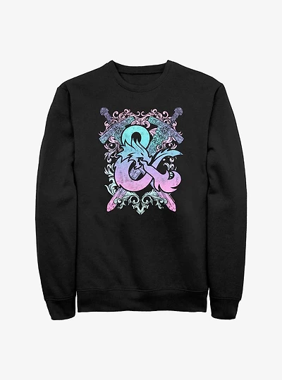 Dungeons and Dragons Pastel Logo Sweatshirt