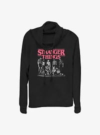 Stranger Things Crew Cowl Neck Long-Sleeve Top