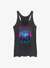 Stranger Things Neon Group Girls Tank