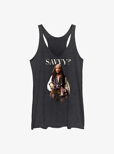 Disney Pirates of the Caribbean Savy Womens Tank Top
