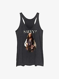 Disney Pirates of the Caribbean Savy Womens Tank Top