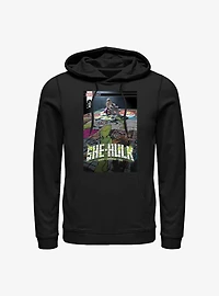 Marvel She-Hulk Legacy Puzzle Comic Hoodie