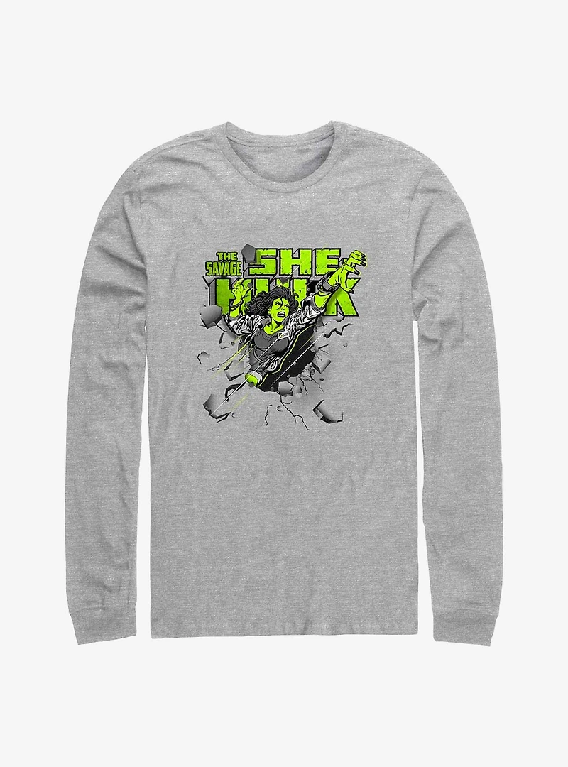 Marvel She-Hulk Breakthrough Long-Sleeve T-Shirt