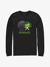 Marvel She-Hulk Kawaii Long-Sleeve T-Shirt