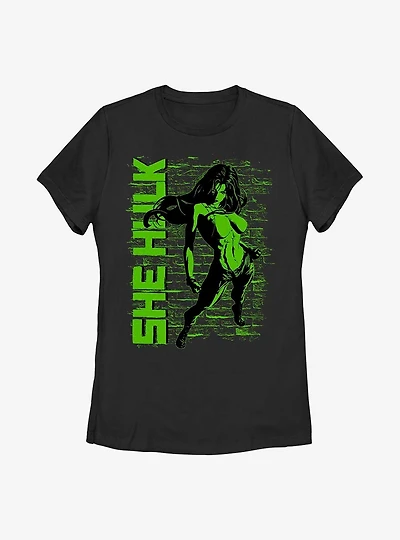Marvel She-Hulk Green Sensation Womens T-Shirt