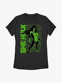 Marvel She-Hulk Green Sensation Womens T-Shirt