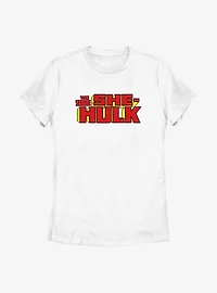 Marvel She-Hulk Logo Womens T-Shirt