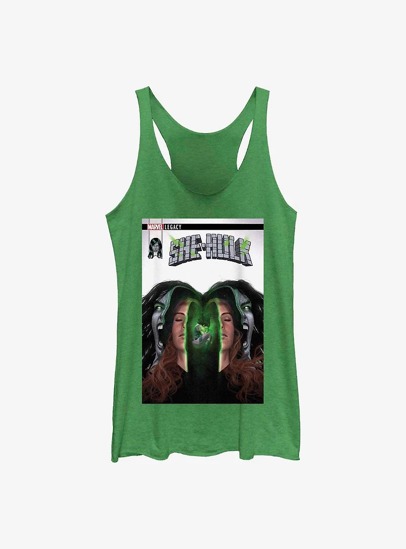 Marvel She-Hulk Inner Hulk Legacy Comic Womens Tank Top