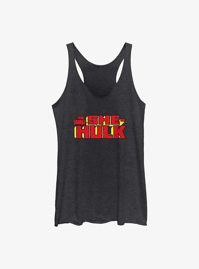 Marvel She-Hulk Logo Womens Tank Top