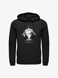 Star Wars Obi-Wan Kenobi Explosive Duel Graphic Hoodie