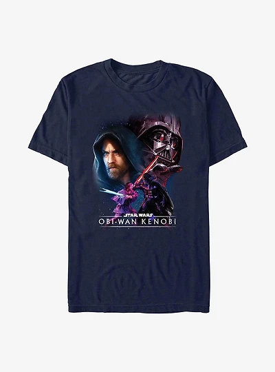 Star Wars Obi-Wan Kenobi Big Face-Off T-Shirt