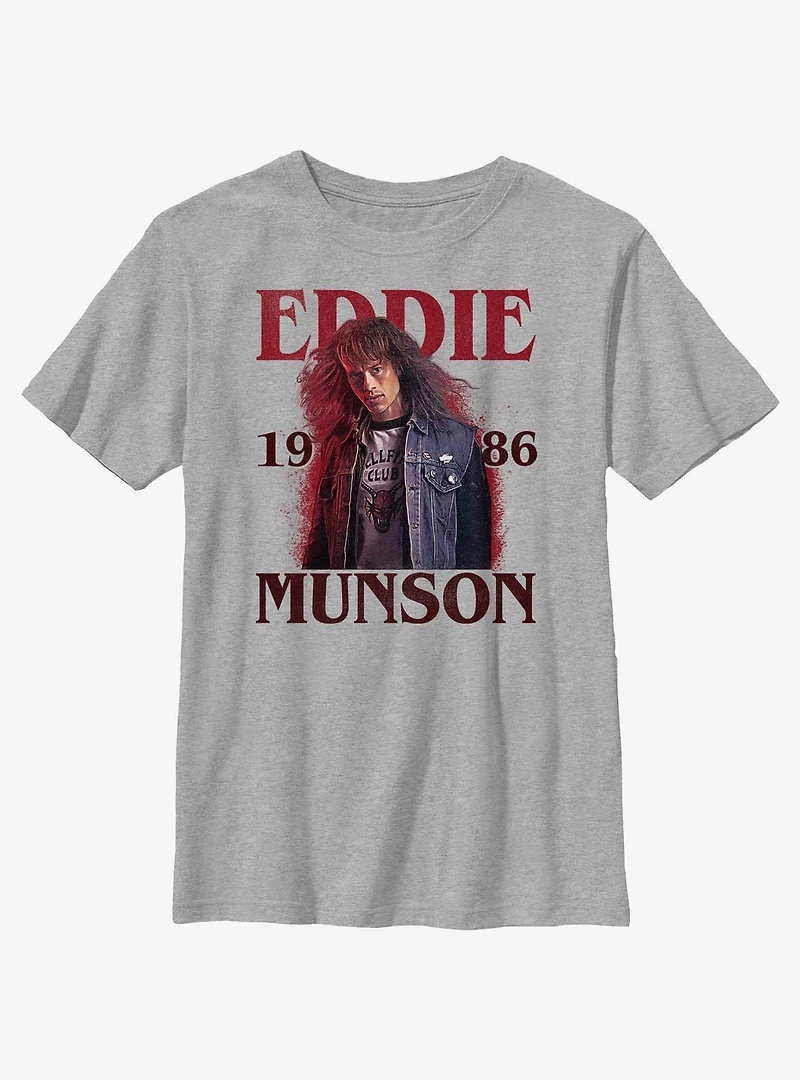 Stranger Things 1986 Eddie Munson Youth T-Shirt