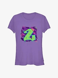 Disney Zombies Seabrook Football Letter Girls T-Shirt