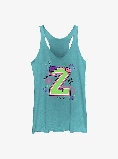 Disney Zombies Seabrook Football Letter Girls Tank