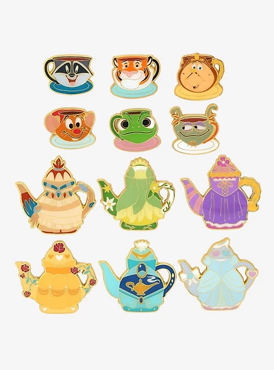 Loungefly Disney Princess Teacup Set Blind Box Enamel Pin - BoxLunch Exclusive