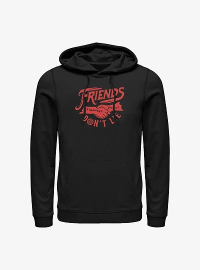 Stranger Things Friends Don't Lie Hoodie