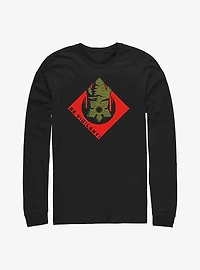 Stranger Things Be Vigilant! Badge Long-Sleeve T-Shirt