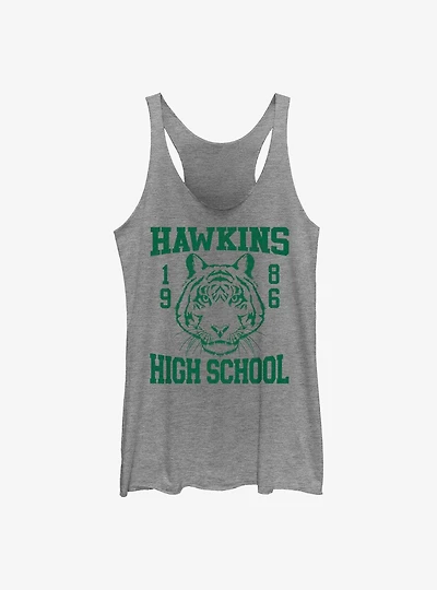Stranger Things Hawkins High School 1986 Womens Tank Top