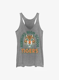 Stranger Things Hawkins High School Tigers Arch Womens Tank Top
