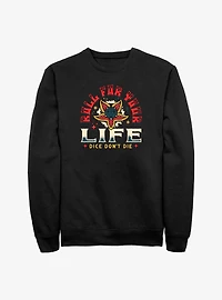 Stranger Things Roll For Your Life Sweatshirt