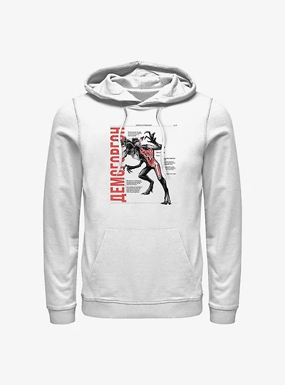Stranger Things Anatomy of Demogorgon Hoodie
