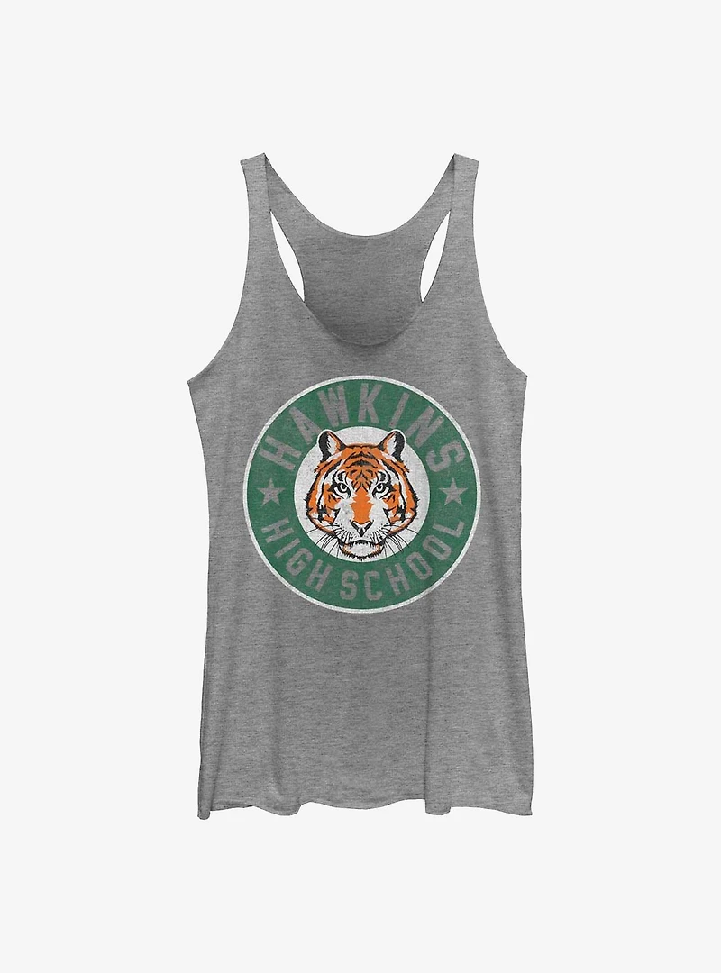 Stranger Things Hawkins Emblem Girls Tank