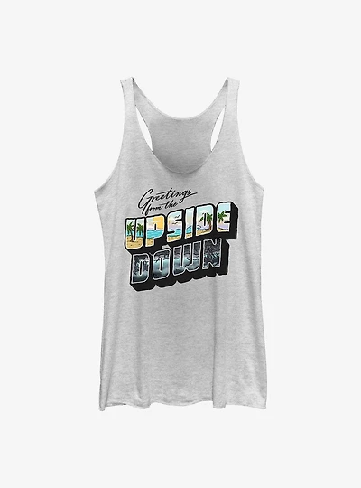 Stranger Things Upside Down Postcard Girls Tank
