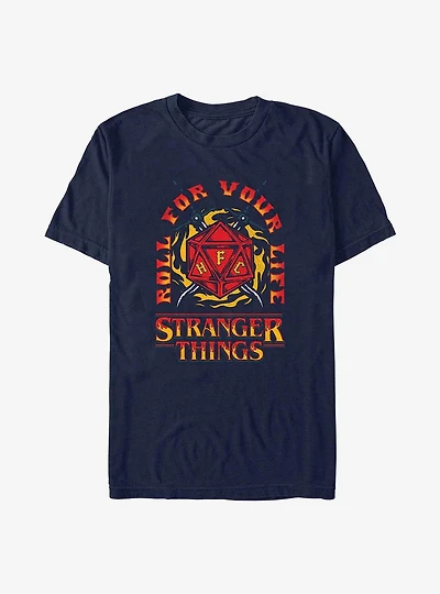 Stranger Things Fire and Dice T-Shirt