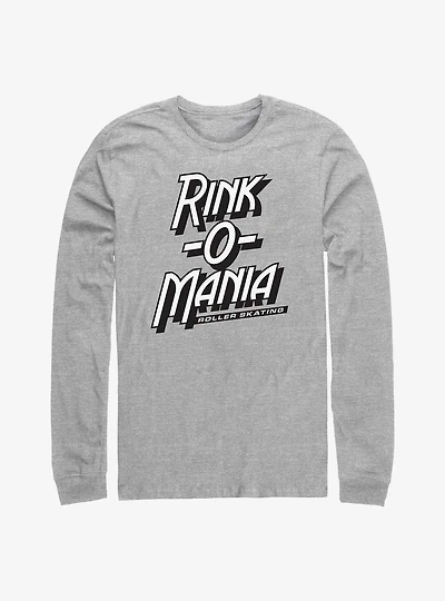 Stranger Things Rink-O-Mania Logo Long-Sleeve T-Shirt