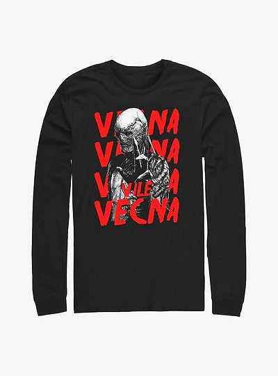 Stranger Things Vile Vecna Long-Sleeve T-Shirt