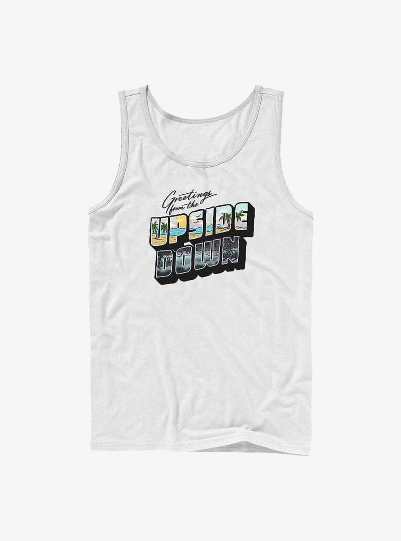Stranger Things Upside Down Postcard Tank