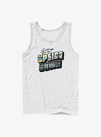 Stranger Things Upside Down Postcard Tank