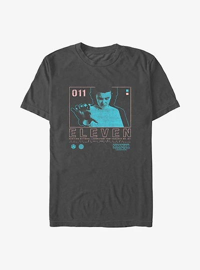 Stranger Things Eleven Infographic T-Shirt