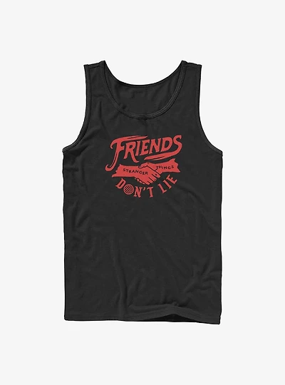 Stranger Things Friends Don't Lie Tank Top