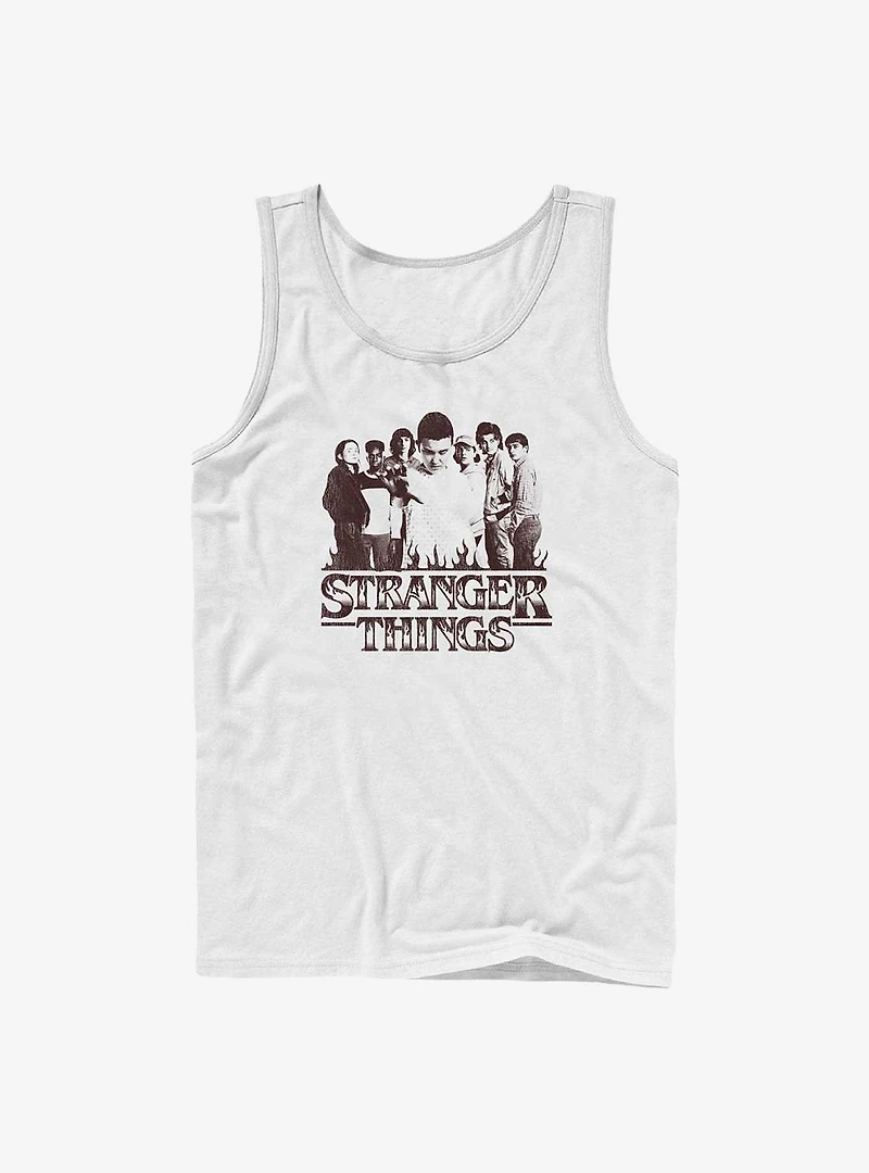 Stranger Things Group Focus Tank