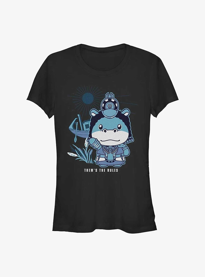 Marvel Moon Knight Tawaret Them's The Rules Girls T-Shirt