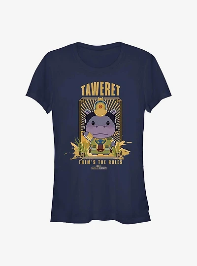 Marvel Moon Knight Tawaret Them's The Rules Girls T-Shirt