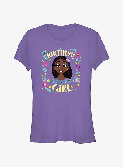 Disney Encanto Birthday Girl Isabela Girls T-Shirt