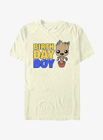 Marvel Guardians of the Galaxy Birthday Boy Groot T-Shirt