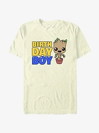 Marvel Guardians of the Galaxy Birthday Boy Groot T-Shirt
