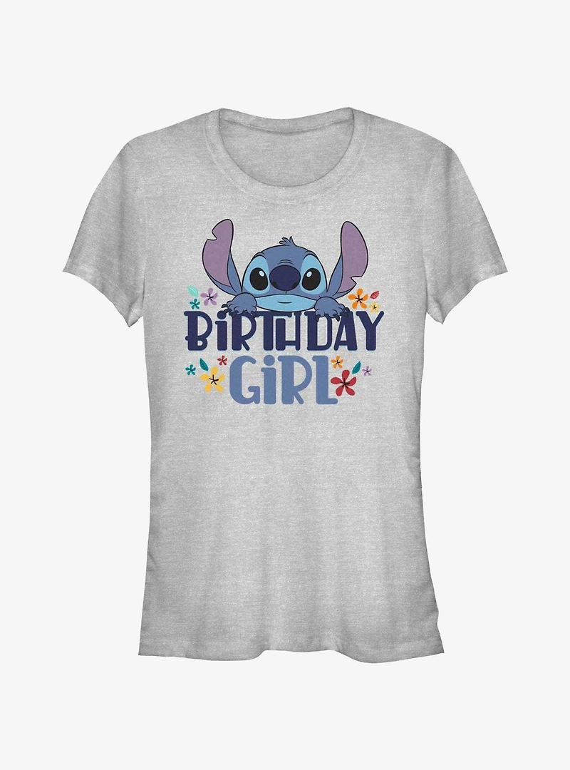 Disney Lilo & Stitch Birthday Girl Girls T-Shirt