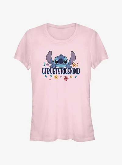Disney Lilo & Stitch German Birthday Girls T-Shirt