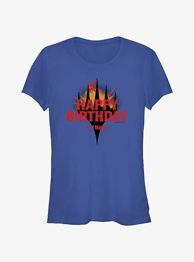 Magic: The Gathering Birthday +1 Mana Girls T-Shirt