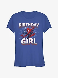 Marvel Spider-Man Birthday Girl Spidey Girls T-Shirt
