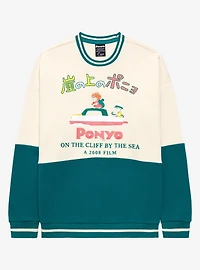 Studio Ghibli Ponyo Panel Crewneck - BoxLunch Exclusive