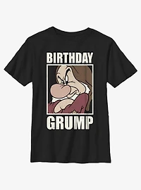 Disney Snow White and the Seven Dwarfs Grumpy Bday T-Shirt